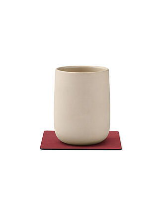 LIND DNA | Sous-verre 10x10cm SQAURE Rouge