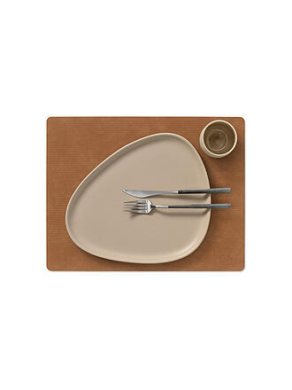 LIND DNA | Set de table 35x45cm CORDUROY RECTANGULAIRE Nature