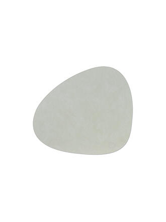 LIND DNA | Set de table en cuir 37x44cm NUPO ovale Metallic