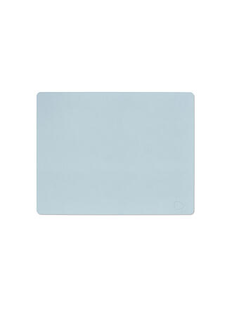 LIND DNA | Set de table en cuir NUPO carré 35x45cm Soft Sky