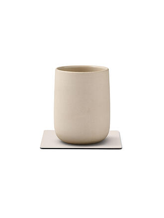 LIND DNA | Sous-verre en cuir carré NUPO 10x10cm
