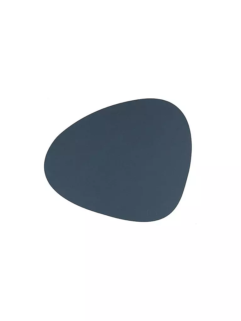 LIND DNA | Leder Tischset "Nupo" 37x44cm (Dark Blue) | Bleu foncé