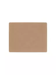 LIND DNA | Set de table 35x45cm CORDUROY ECKIG Sorbet Citron | Camel