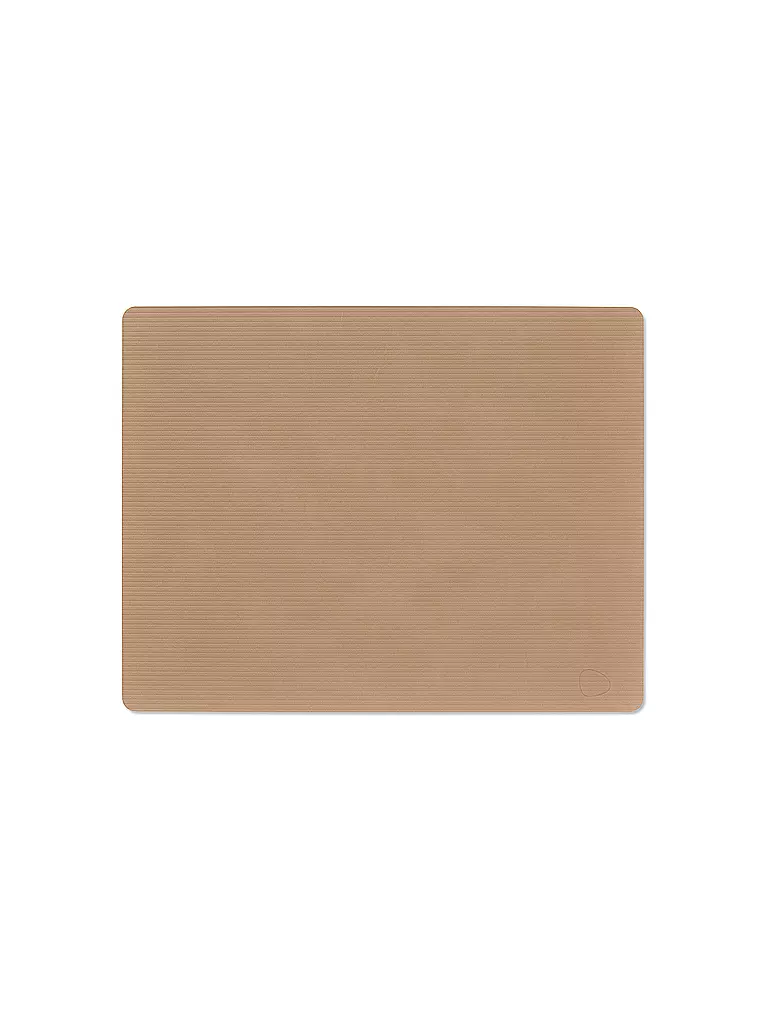 LIND DNA | Set de table 35x45cm CORDUROY ECKIG Nougat | camel