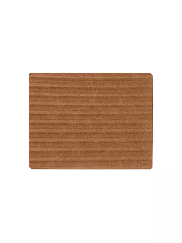 LIND DNA | Set de table 35x45cm CORDUROY RECTANGULAIRE Nature | braun