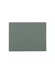 LIND DNA | Tischset SQUARE 35x45cm Nupo Eckig Yellow | Vert clair