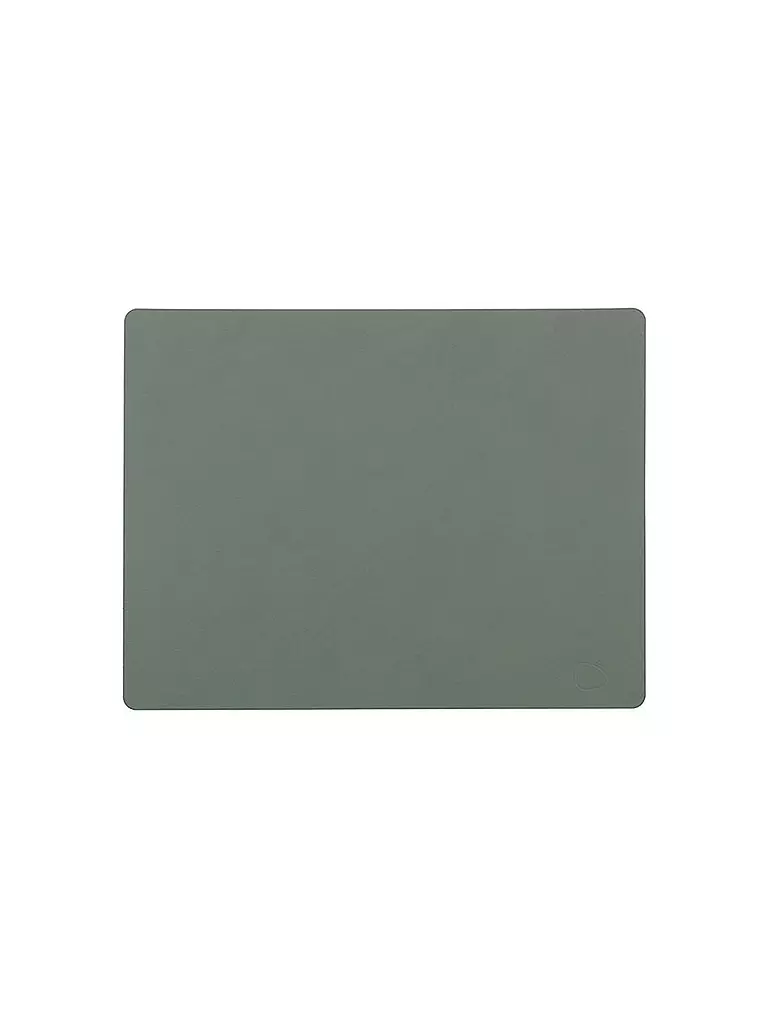 LIND DNA | Set de table en cuir "Nupo" 35x45cm (Vert pastel) | hellgrün