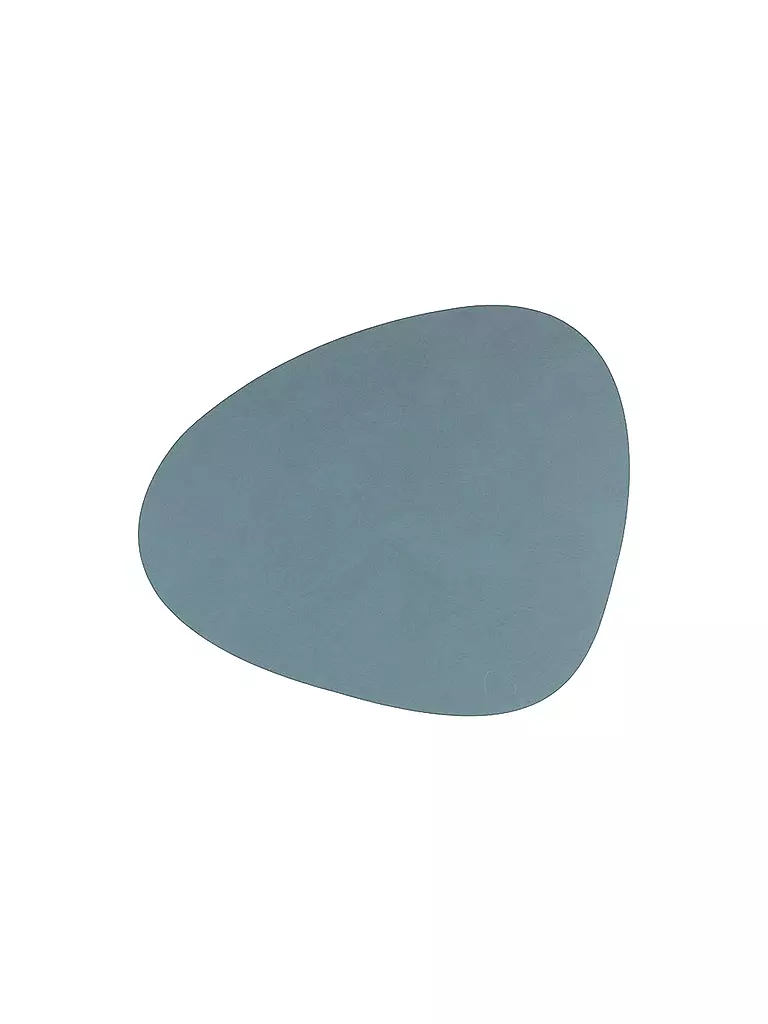 LIND DNA | Set de table en cuir "Nupo" 37x44cm (Bleu clair) | hellblau