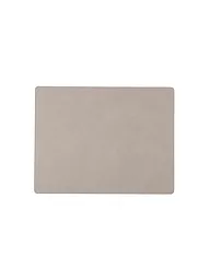 LIND DNA | Tischset SQUARE 35x45cm Nupo Eckig Yellow | Gris clair