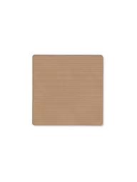LIND DNA | Sous-verre 10x10cm CORDUROY ECKIG Sorbet au citron | Camel
