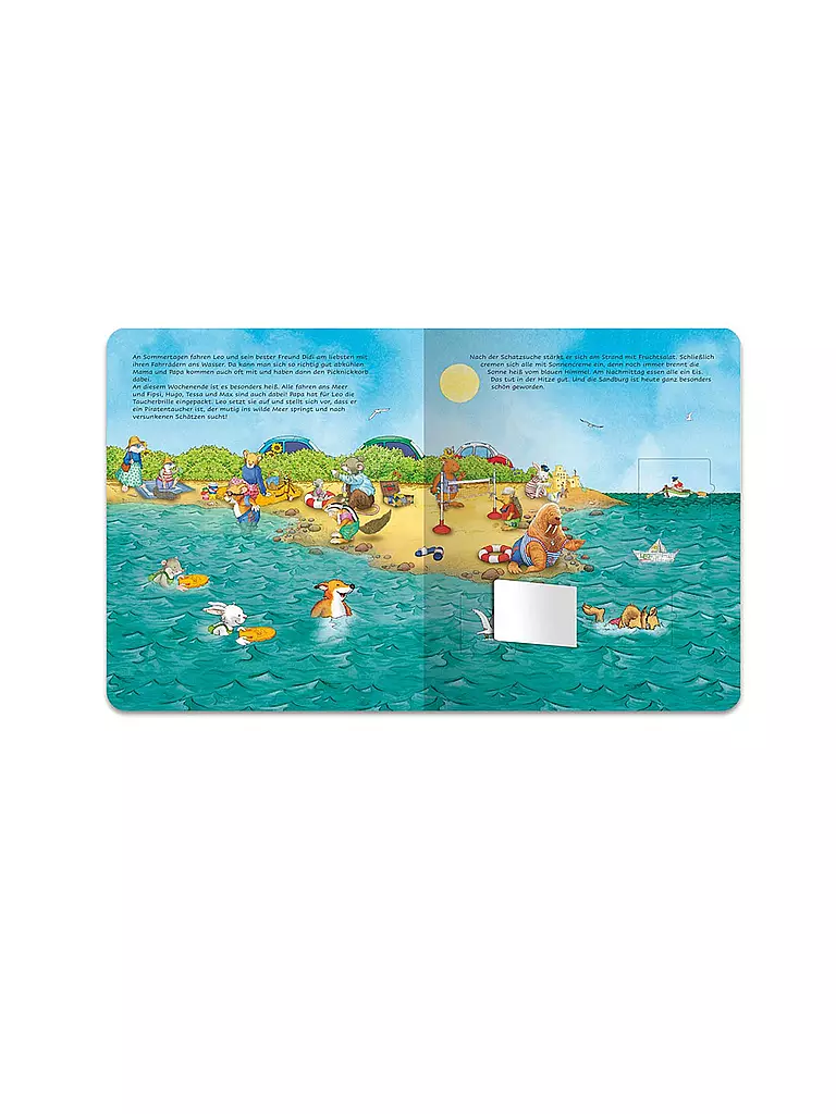 LINGOLI VERLAG |  Leo Lausemaus - Wimmelbuch durchs Jahr Mit Entdeckerkläppchen für noch mehr Wimmelfreude!  | Aucune couleur