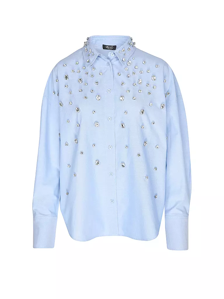 LIU JO | Blouse CAMICIA RICAMATA | Bleu