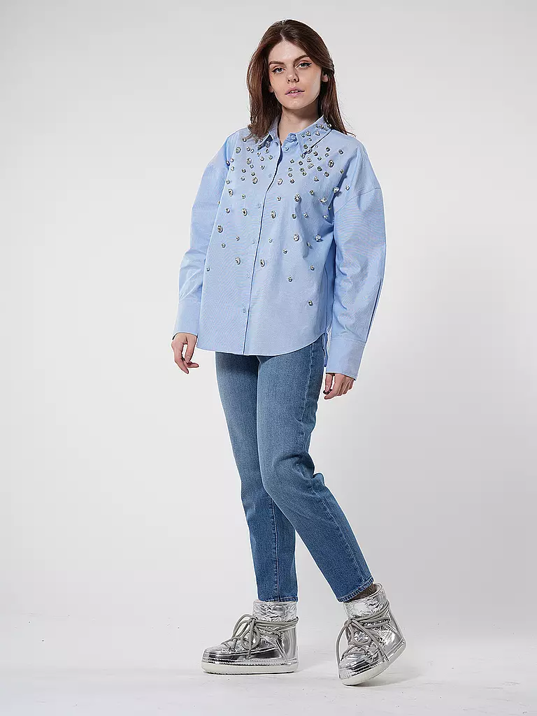 LIU JO | Blouse CAMICIA RICAMATA | Bleu