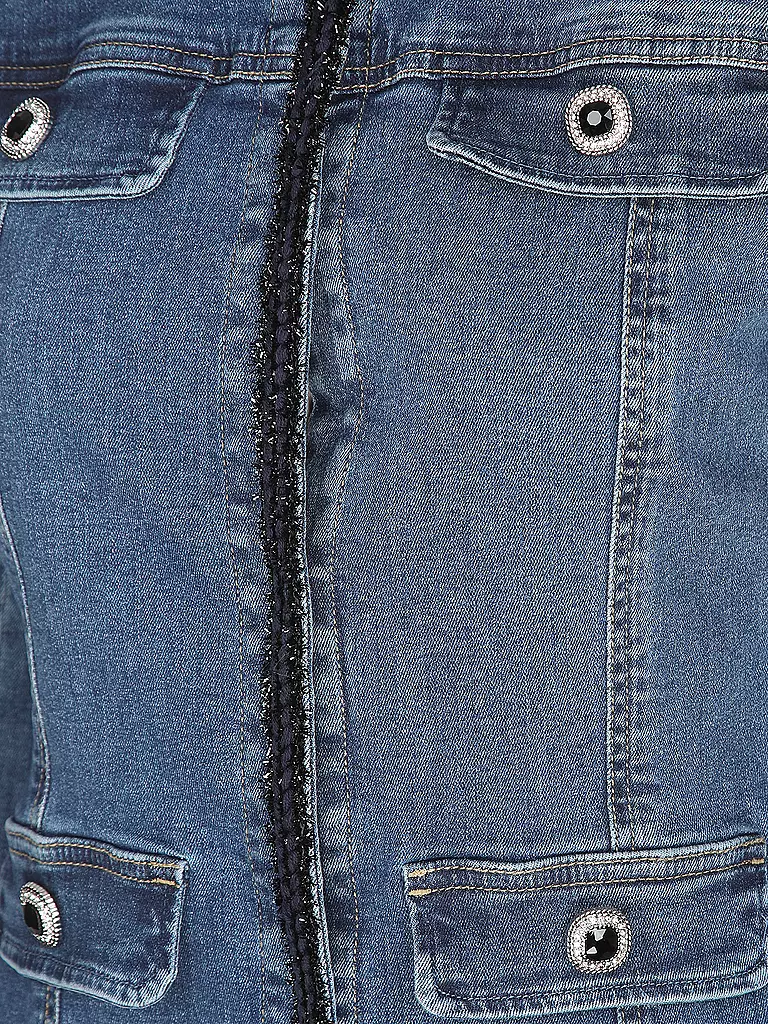 LIU JO | Jeansjacke GIACCA BRAID | Bleu