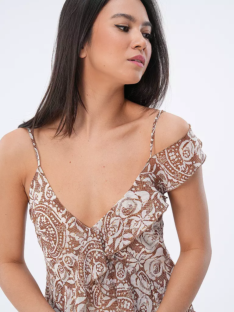 LIU JO | Maxikleid ROSES | Marron