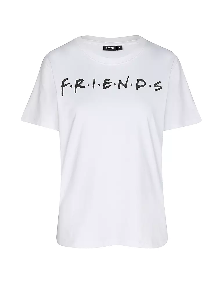 LMTD | T-shirt NLFMERIAN FRIENDS | weiss