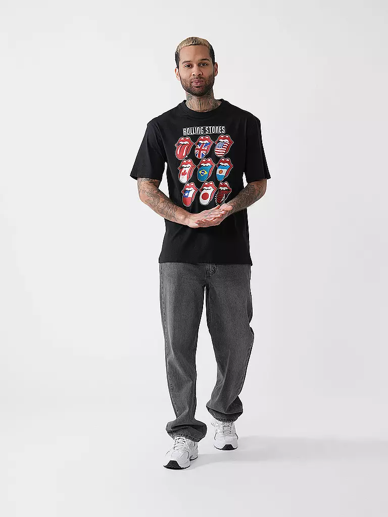 LMTD | T-Shirt NLMAMIAS ROLLINGS | schwarz