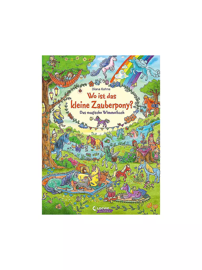 LOEWE VERLAG | Buch - Wo ist das kleine Zauberpony? | Aucune couleur