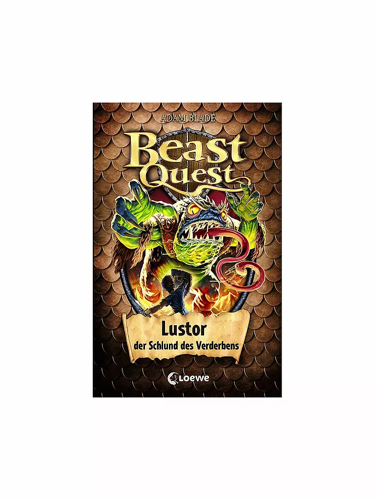 LOEWE VERLAG | Livre - Beast Quest - Lustor, le gouffre de la ruine | Aucune couleur
