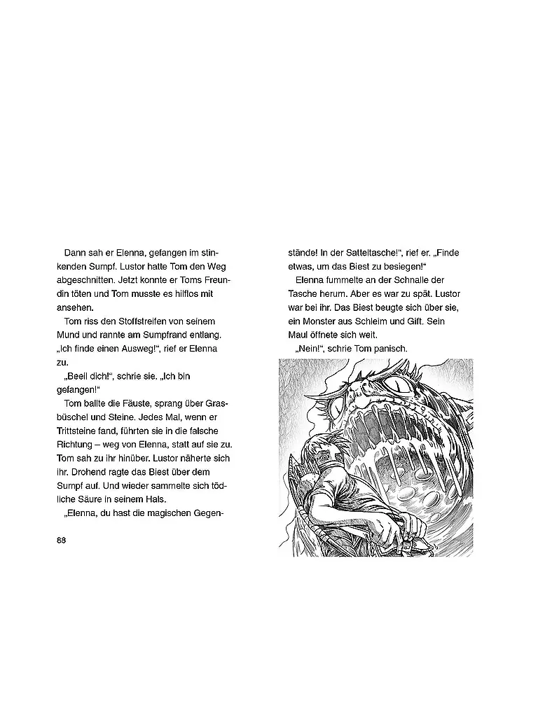 LOEWE VERLAG | Livre - Beast Quest - Lustor, le gouffre de la ruine | Aucune couleur