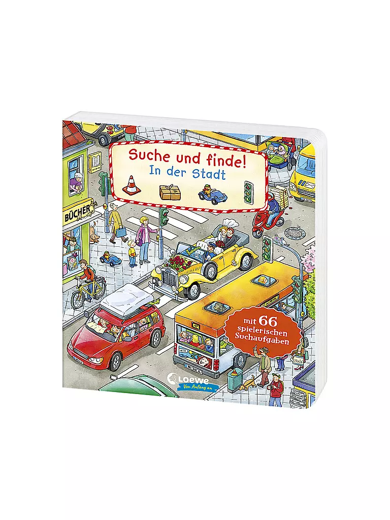LOEWE VERLAG | Livre - Cherche et Trouve ! - Dans la ville | Aucune couleur