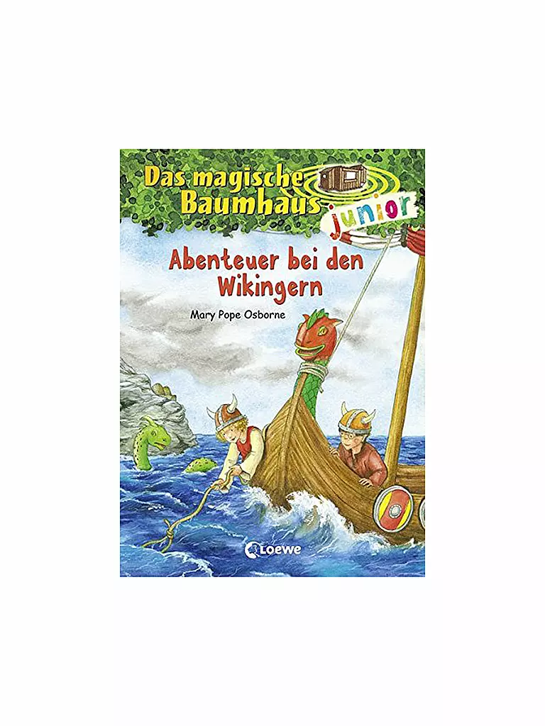LOEWE VERLAG | Livre - Das magische Baumhaus Junior - Abenteuer bei den Wikingern (Édition reliée) | Aucune couleur