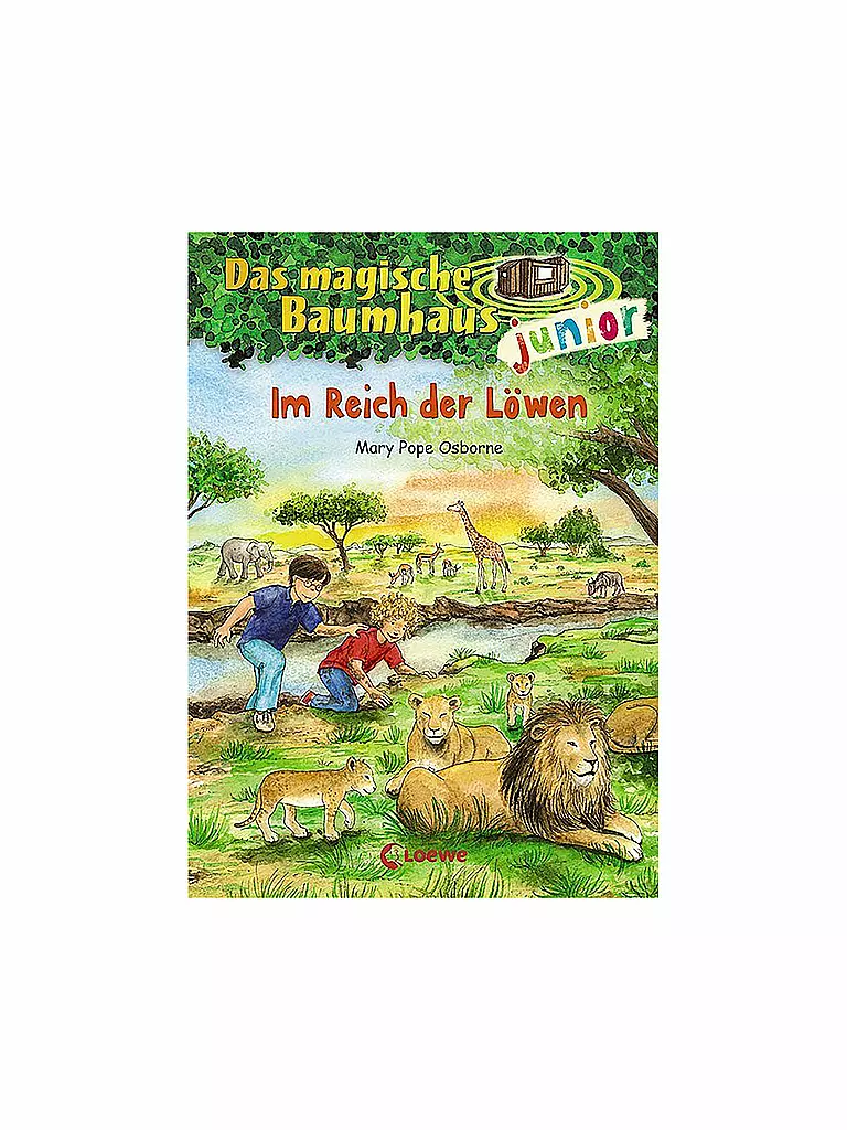 LOEWE VERLAG | Livre - Das magische Baumhaus junior - Au royaume des lions (11) | Aucune couleur