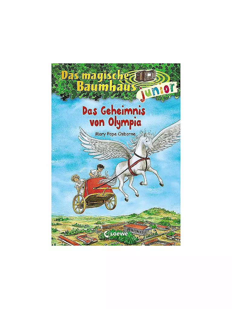 LOEWE VERLAG | Livre - Das magische Baumhaus junior - Le secret d'Olympie | Aucune couleur