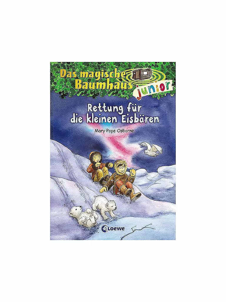 LOEWE VERLAG | Livre - Das magische Baumhaus junior - Rettung für die kleinen Eisbären (12) | keine Farbe