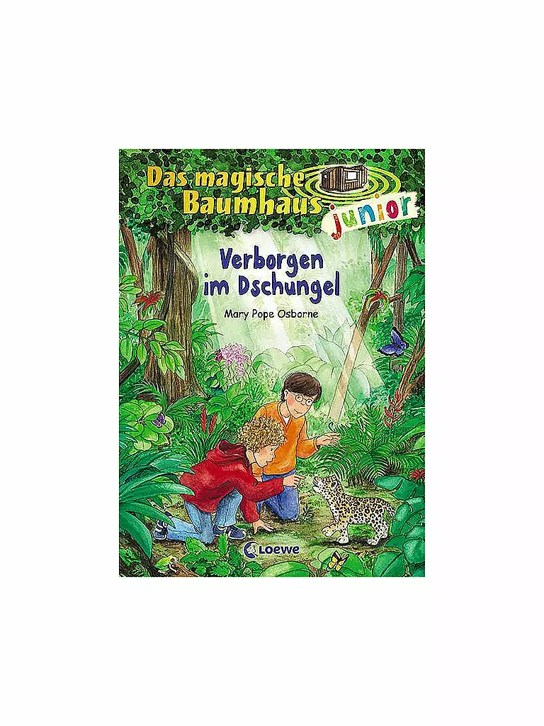 LOEWE VERLAG | Livre - Das magische Baumhaus junior - Verborgen im Dschungel (6) | keine Farbe
