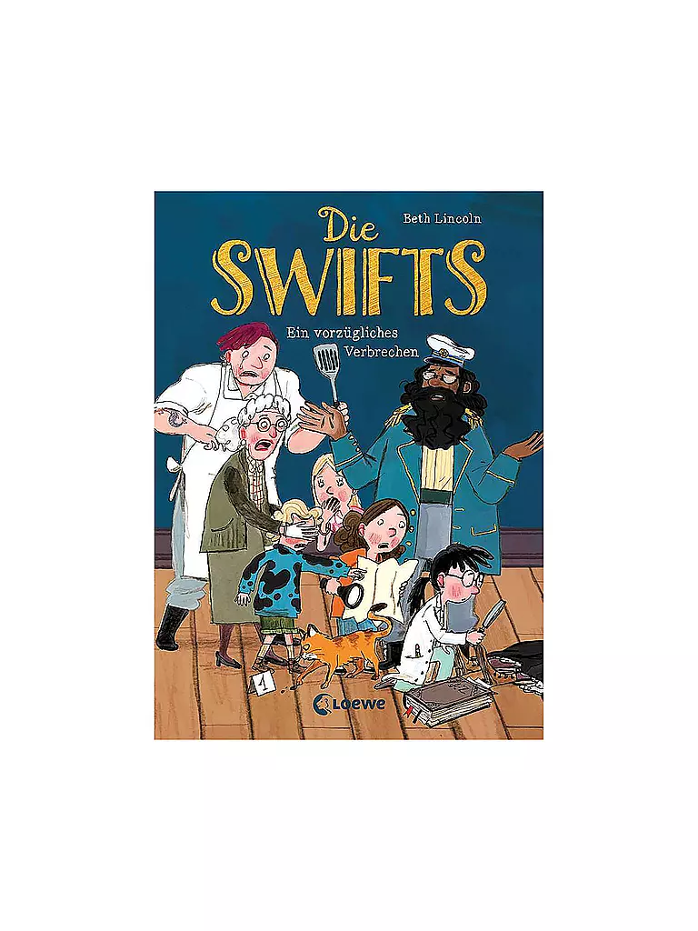 LOEWE VERLAG | Livre - Die Swifts (Tome 1) - Un crime exquis | Aucune couleur