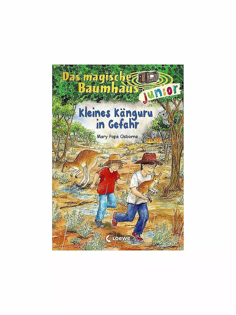 LOEWE VERLAG | Livre - La cabane magique junior - Petit kangourou en danger | keine Farbe