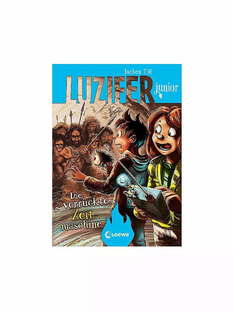 LOEWE VERLAG | Livre - Lucifer junior (Volume 10) - La machine à remonter le temps infernale | Aucune couleur