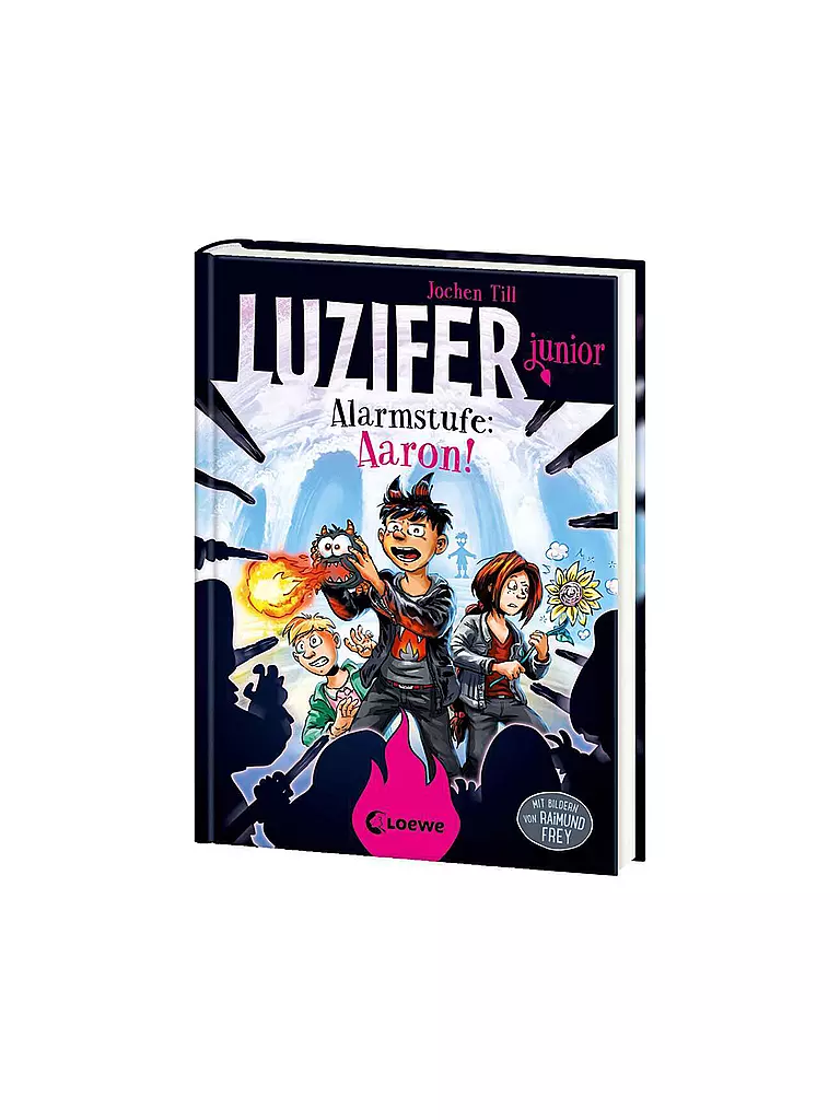 LOEWE VERLAG | Livre - Lucifer junior (Volume 16) - Alerte : Aaron ! | Aucune couleur