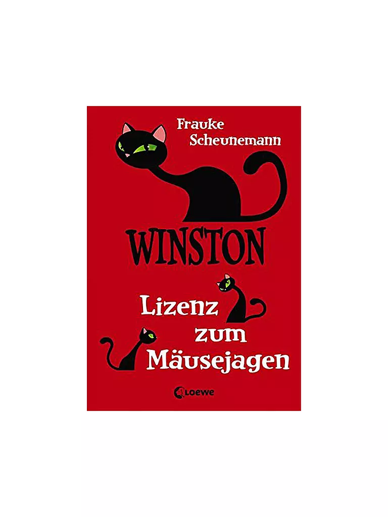 LOEWE VERLAG | Livre - Winston - Permis de chasser les souris (édition reliée) | keine Farbe