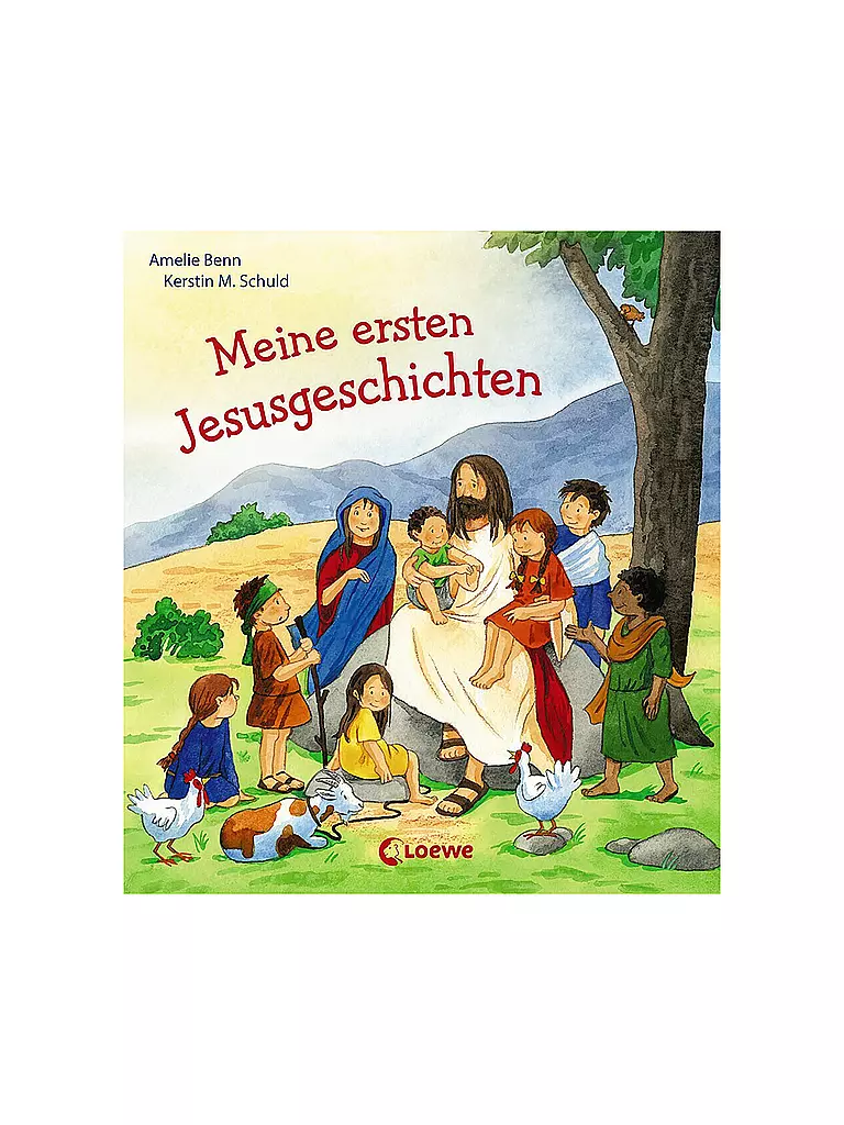LOEWE VERLAG | Livre de contes - Mes premières histoires de Jésus | Aucune couleur