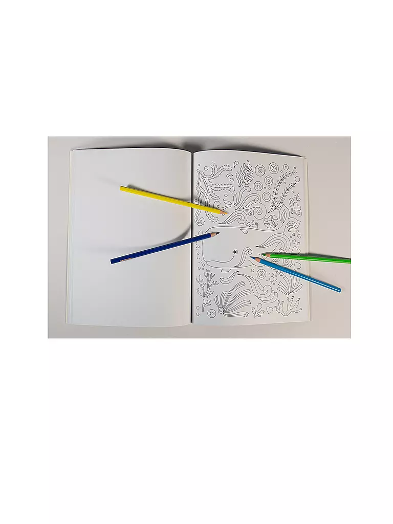 LOEWE VERLAG | Malbuch - Malen Träumen und Entspannen - Die schönsten Ausmalbilder für Kinder  | Aucune couleur