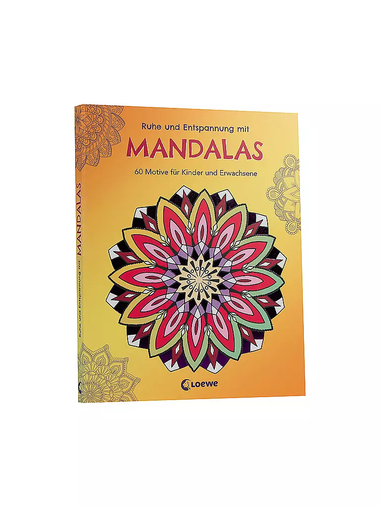 LOEWE VERLAG | Malbuch - Ruhe und Entspannung mit Mandalas  | Aucune couleur