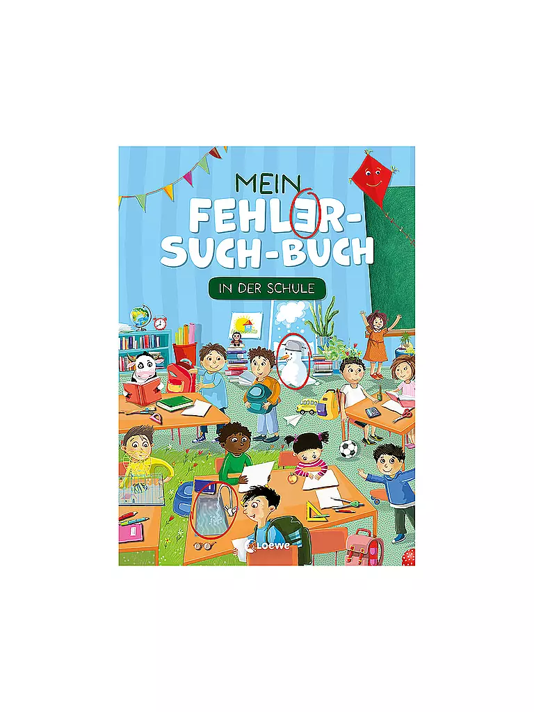 LOEWE VERLAG | Mein Fehler-Such-Buch - In der Schule | Aucune couleur