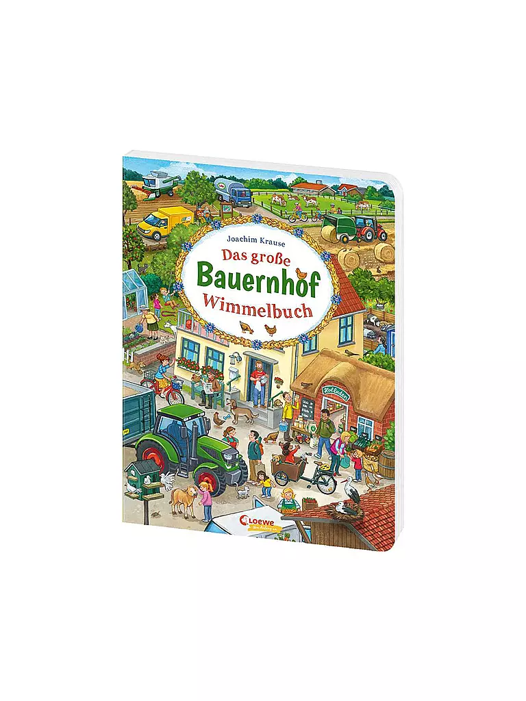 LOEWE VERLAG | Wimmelbuch - La grande ferme | Aucune couleur