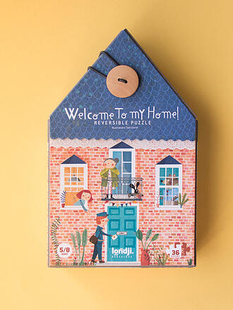 LONDJI | Puzzle WELCOME TO MY HOME 36 pièces