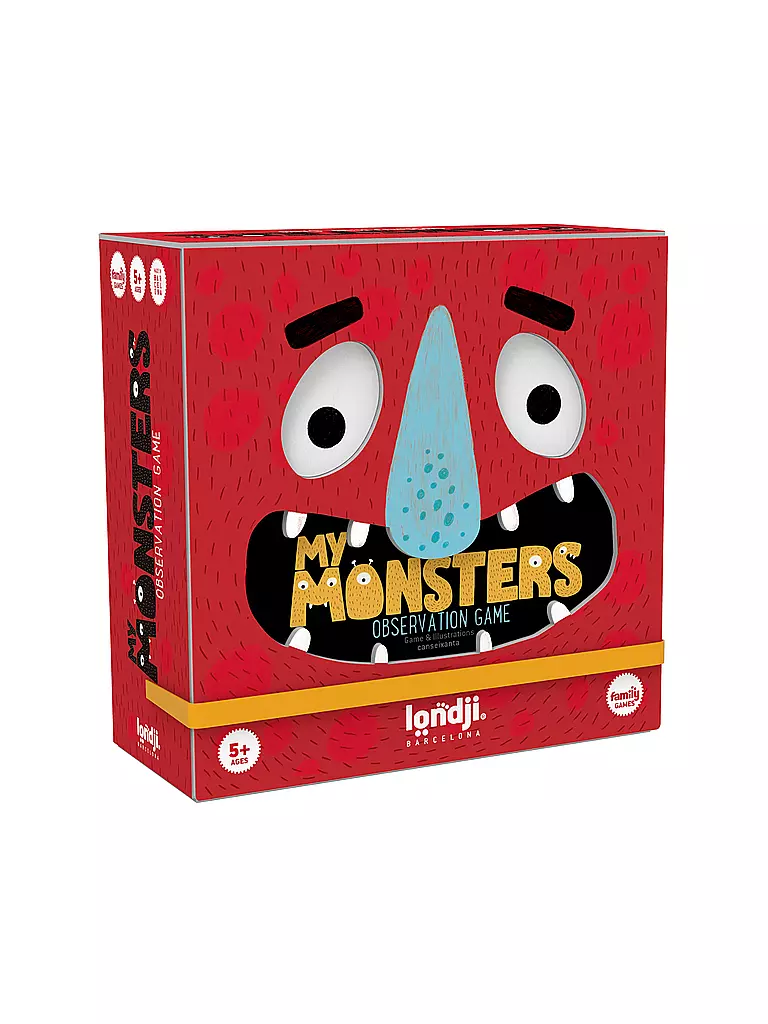 LONDJI | Jeu de cartes MY MONSTERS | bunt