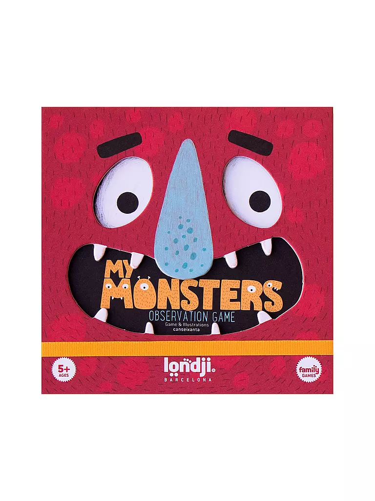 LONDJI | Jeu de cartes MY MONSTERS | bunt