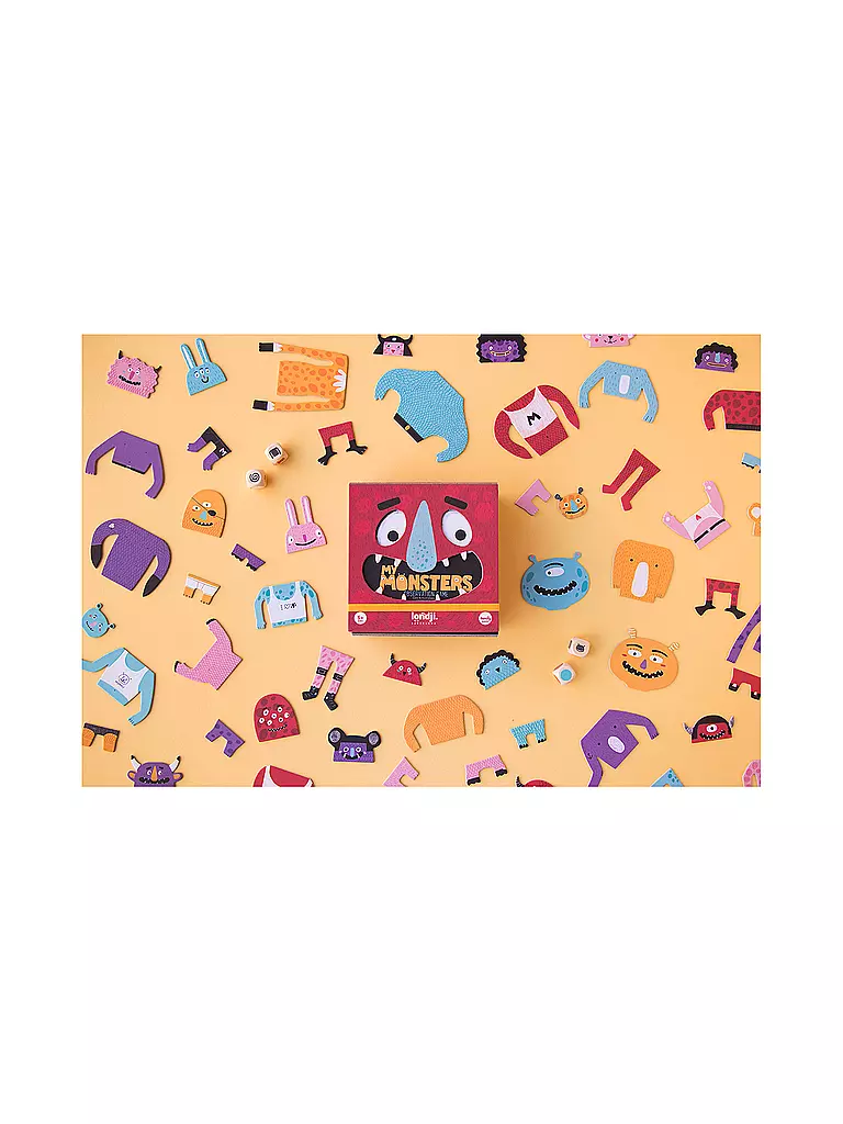 LONDJI | Jeu de cartes MY MONSTERS | 