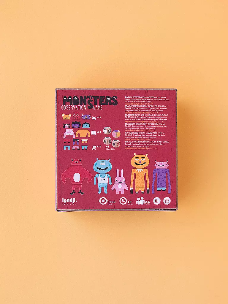 LONDJI | Jeu de cartes MY MONSTERS | 
