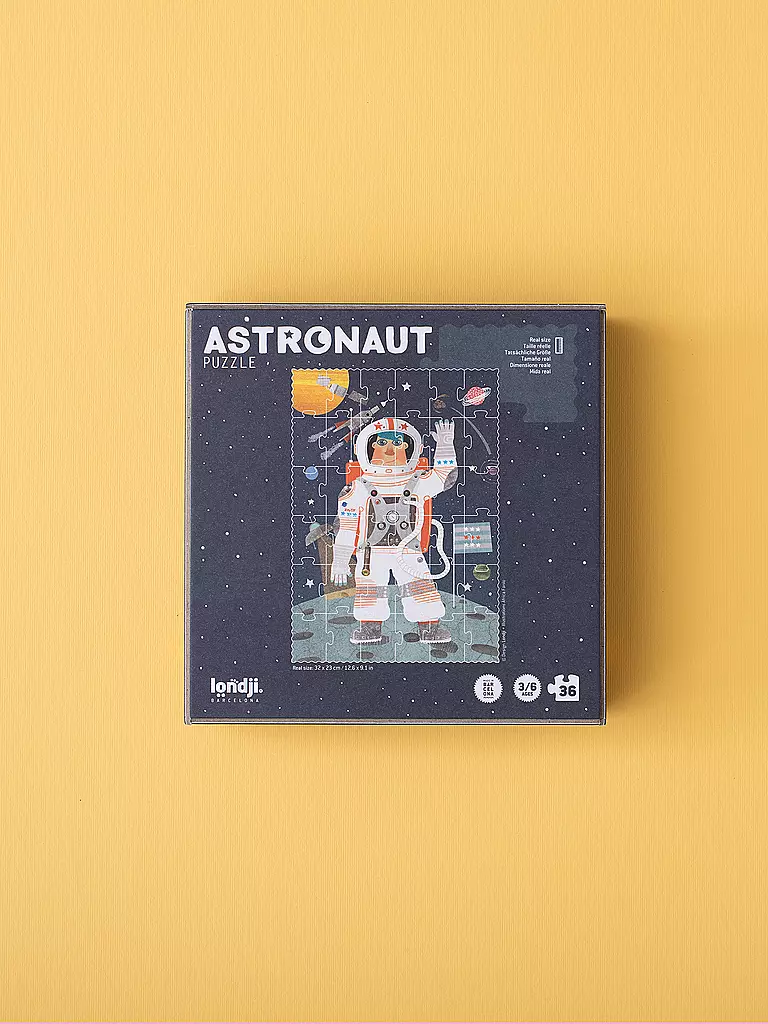 LONDJI | Pocket Puzzle ASTRONAUT 36 pièces | 