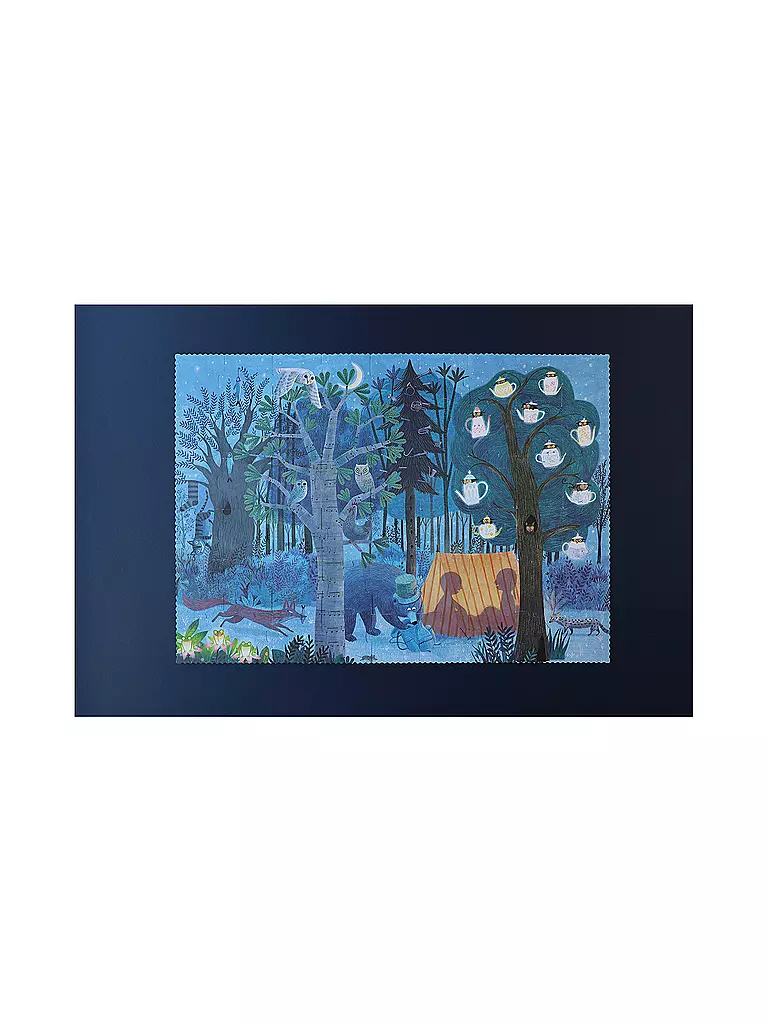 LONDJI | Puzzle NUIT ET JOUR DANS LA FORÊT | 