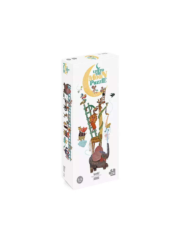 LONDJI | Puzzle UP TO THE MOON 24 pièces | bunt