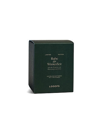 LOOOPS | Bougie parfumée 75g Ruhe der Winterzeit