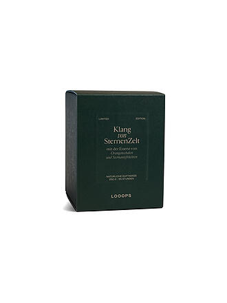 LOOOPS | Bougie parfumée 250g Klang von Sternenzelt